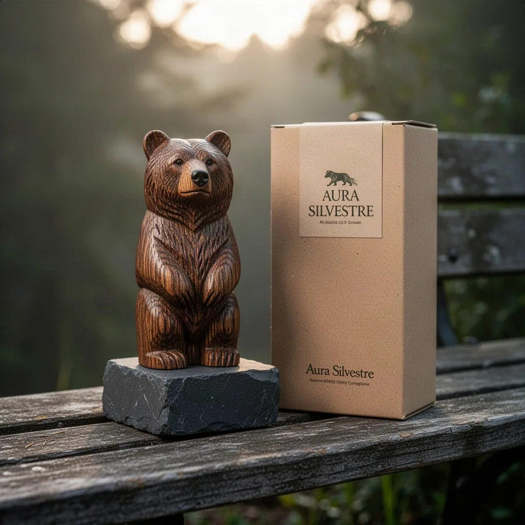 Tótem Roble Oso Guardián